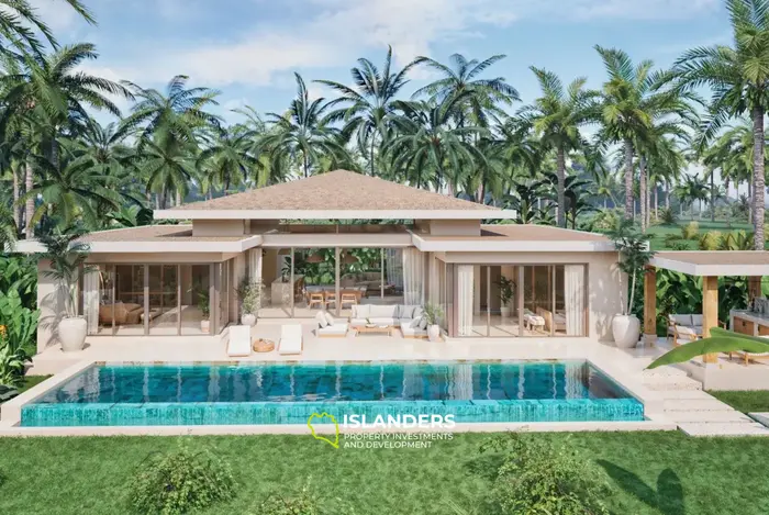 3-bdrm pool villal just 200 meters from the beach (Maenam)