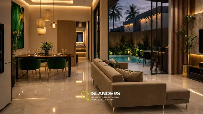 One-bdrm pool villa for comfortable living in a tropical climate (Plai Laem)