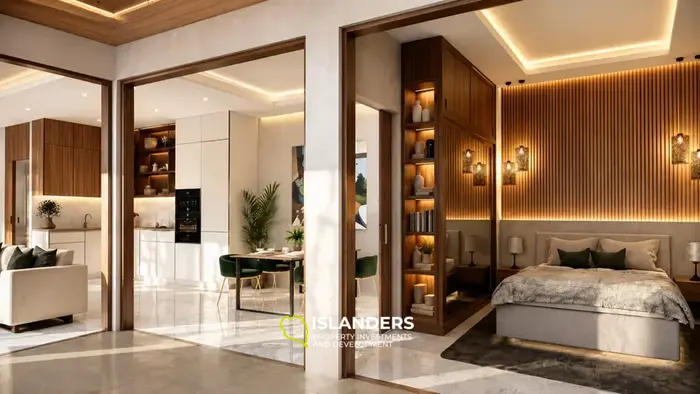 One-bdrm pool villa for comfortable living in a tropical climate (Plai Laem)