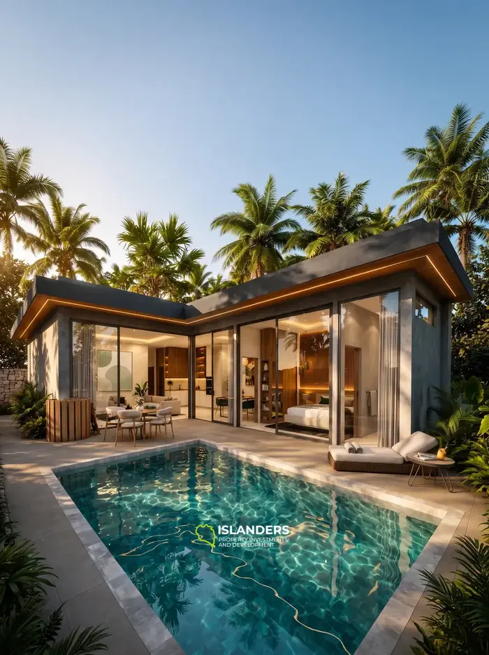 2-bdrm pool villa with convenient access to beaches and restaurants (Plai Laem)