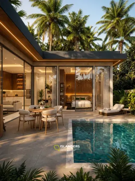2-bdrm pool villa with convenient access to beaches and restaurants (Plai Laem)