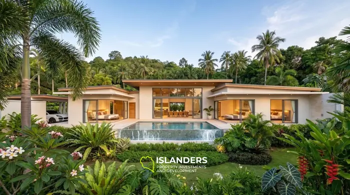 3-bdrm pool villa with convenient access to amenities (Bophut)