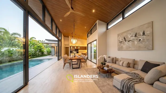 3-bdrm pool villa with convenient access to amenities (Bophut)