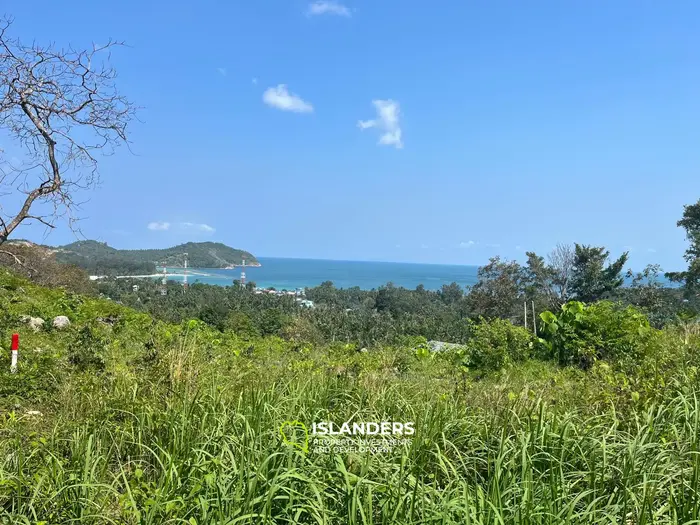 Sea View Land for Premium Villa Development – Chaloklum, Koh Phangan