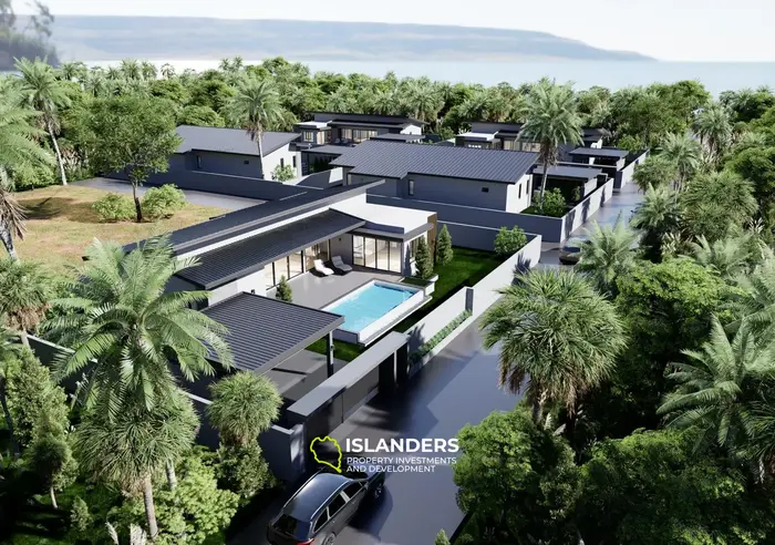 3-bdrm pool villa with a plot featuring a tropical garden (Choeng Mon)