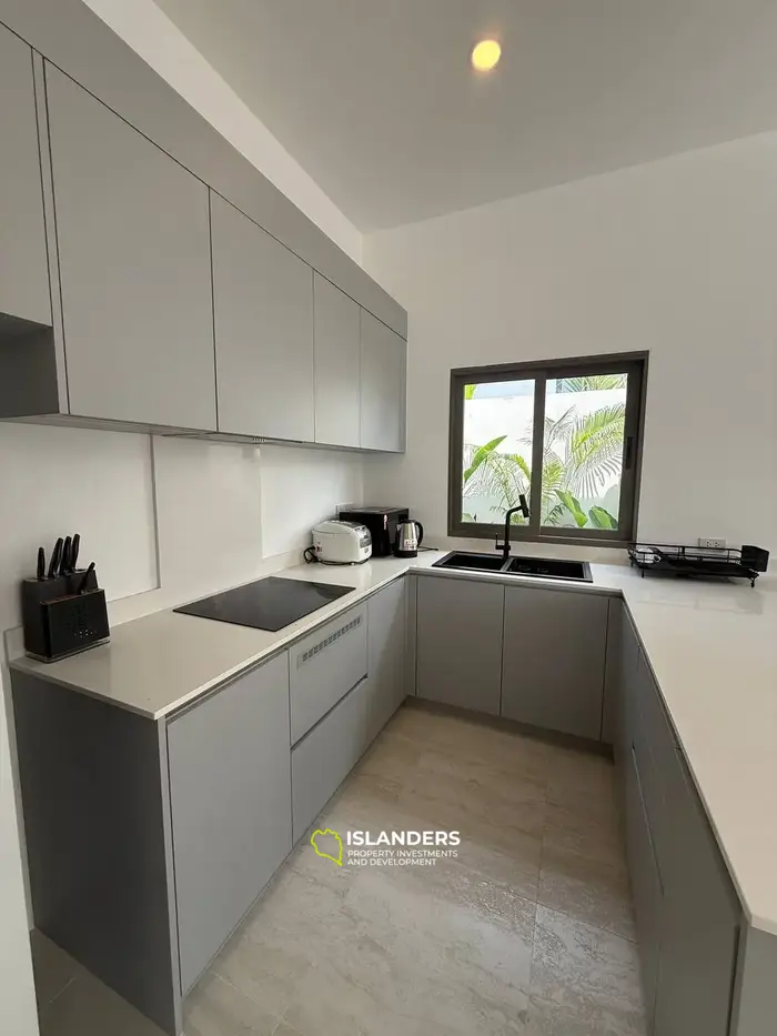 3-bdrm pool villa with a plot featuring a tropical garden (Choeng Mon)