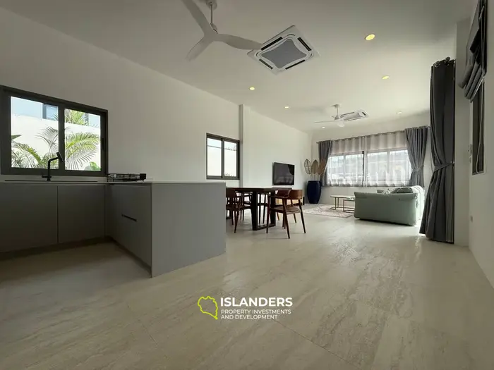 3-bdrm pool villa with a plot featuring a tropical garden (Choeng Mon)