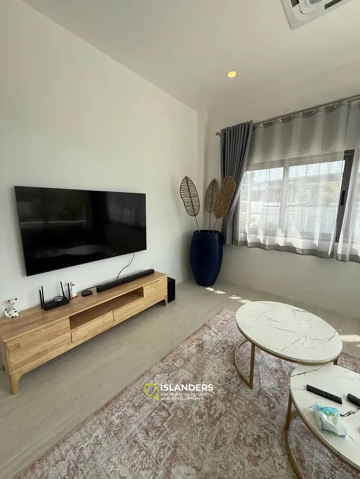 3-bdrm pool villa with a plot featuring a tropical garden (Choeng Mon)