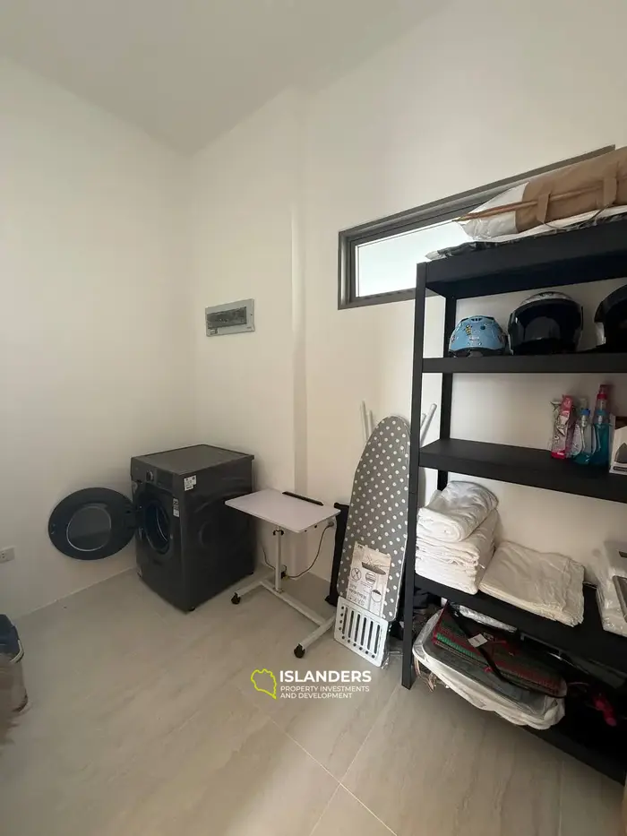 3-bdrm pool villa with a plot featuring a tropical garden (Choeng Mon)