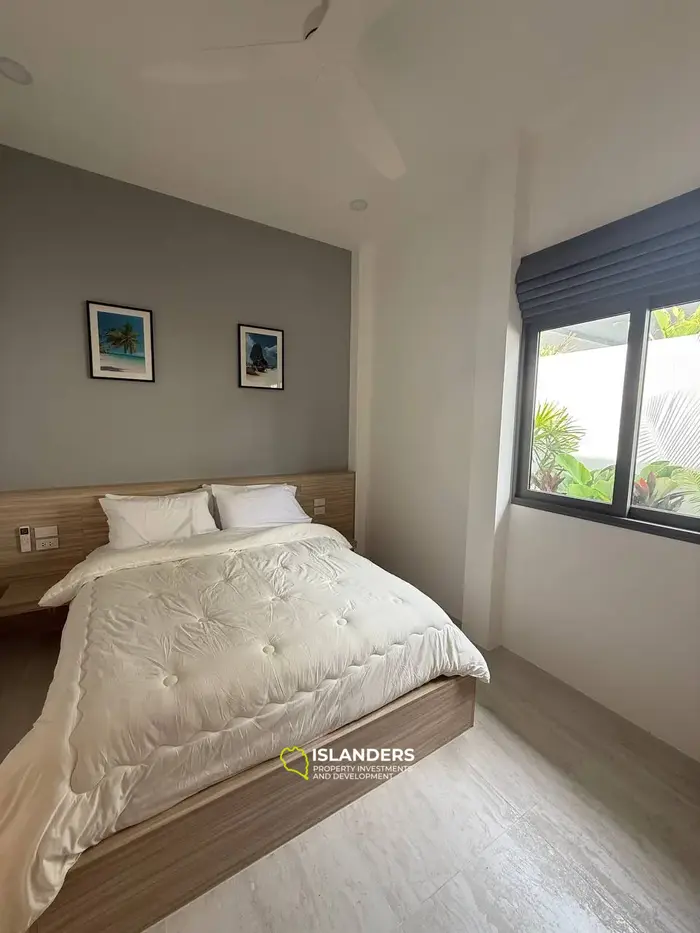 3-bdrm pool villa with a plot featuring a tropical garden (Choeng Mon)