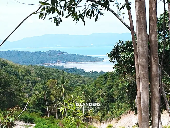 Fantastisches Grundstück mit Sonnenuntergangsseite und Meerblick auf Haad Yao, Koh Phangan, Grundstück 802 m² zu verkaufen