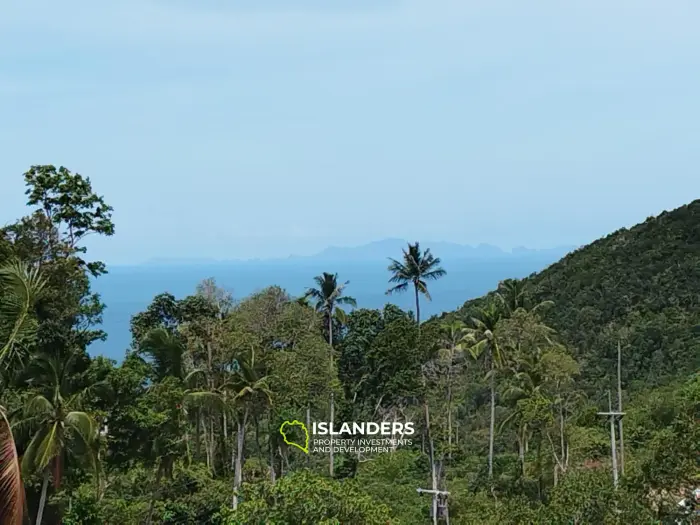 Fantastisches Grundstück mit Sonnenuntergangsseite und Meerblick auf Haad Yao, Koh Phangan, Grundstück 802 m² zu verkaufen