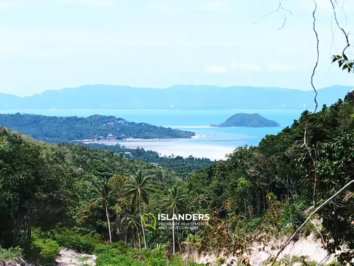 Fantastisches Grundstück mit Sonnenuntergangsseite und Meerblick auf Haad Yao, Koh Phangan, Grundstück 802 m² zu verkaufen