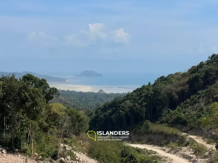 Fantastisches Grundstück mit Sonnenuntergangsseite und Meerblick auf Haad Yao, Koh Phangan, Grundstück 802 m² zu verkaufen