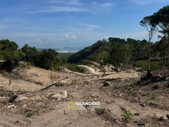 Fantastisches Grundstück mit Sonnenuntergangsseite und Meerblick auf Haad Yao, Koh Phangan, Grundstück 802 m² zu verkaufen