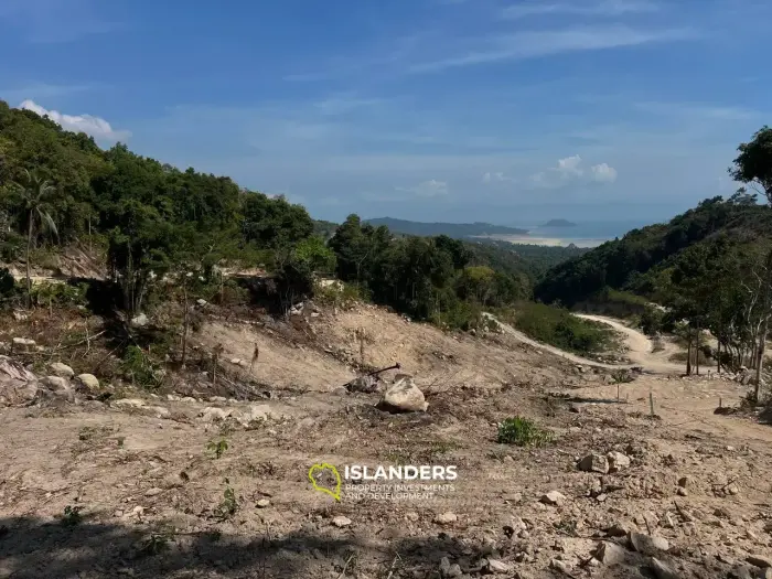 Fantastisches Grundstück mit Sonnenuntergangsseite und Meerblick auf Haad Yao, Koh Phangan, Grundstück 802 m² zu verkaufen