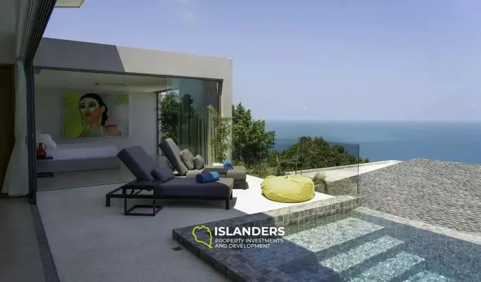 Brandneues Haus zum Verkauf mit atemberaubendem Meerblick