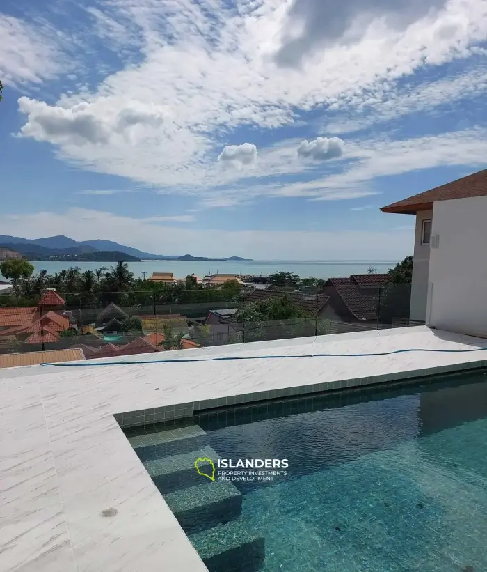 Villa nouvellement construite avec vue sur le coucher de soleil à Bangrak à vendre