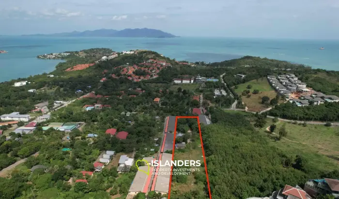 5,5 Rai Sea View Land in Plai Laem for Sale