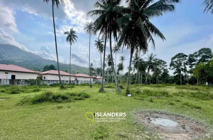 Terrain de 2 834 m² avec vue sur la montagne à Mae Nam à vendre