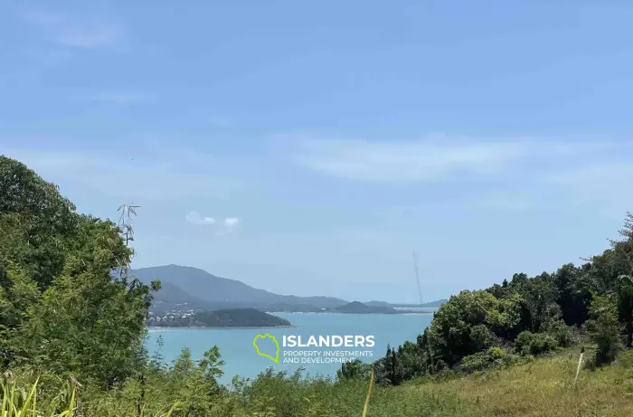 Seaview Land Looking Over the Bangrak Bay for Sale