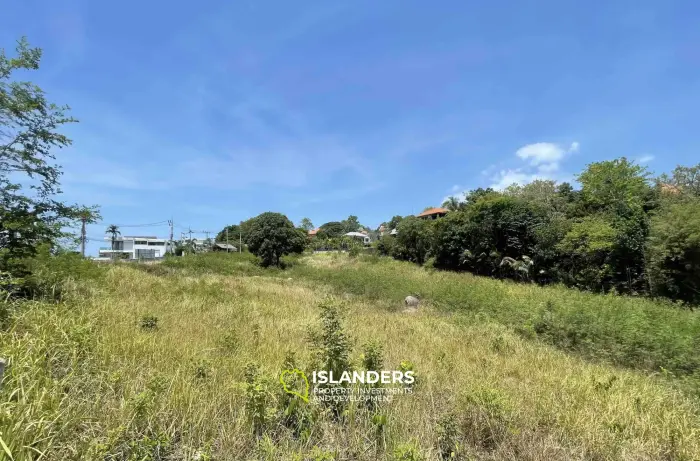 Seaview Land Looking Over the Bangrak Bay for Sale