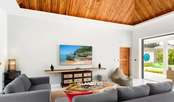 Moderna y hermosa villa en Maenam en venta