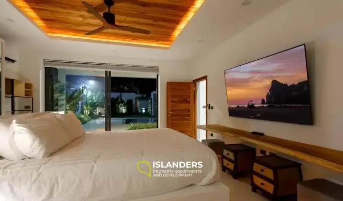 Moderna y hermosa villa en Maenam en venta