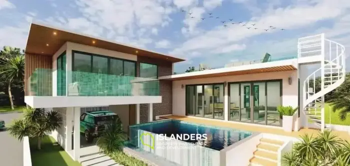Villa neuve de 3 chambres dans un quartier paisible à vendre