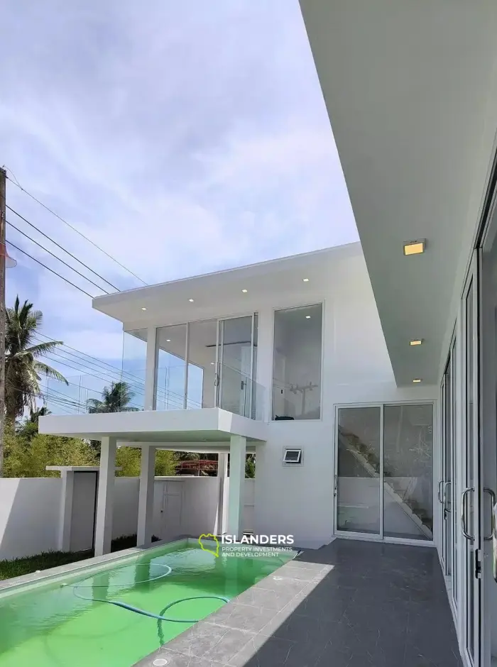 Villa neuve de 3 chambres dans un quartier paisible à vendre