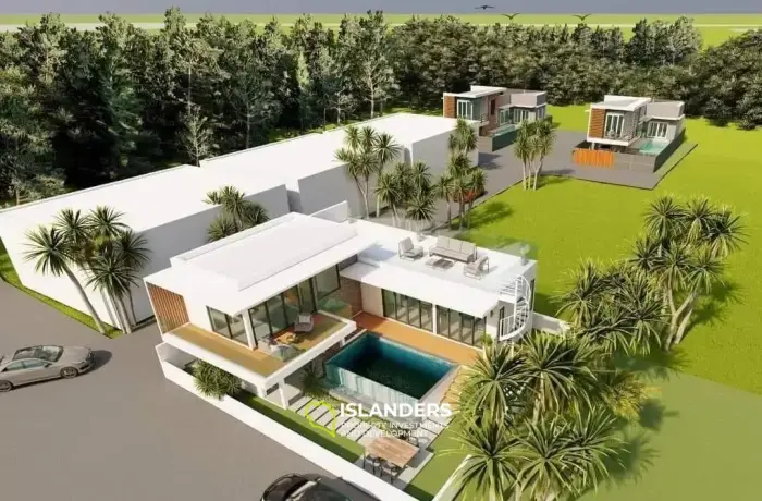 Villa neuve de 3 chambres dans un quartier paisible à vendre