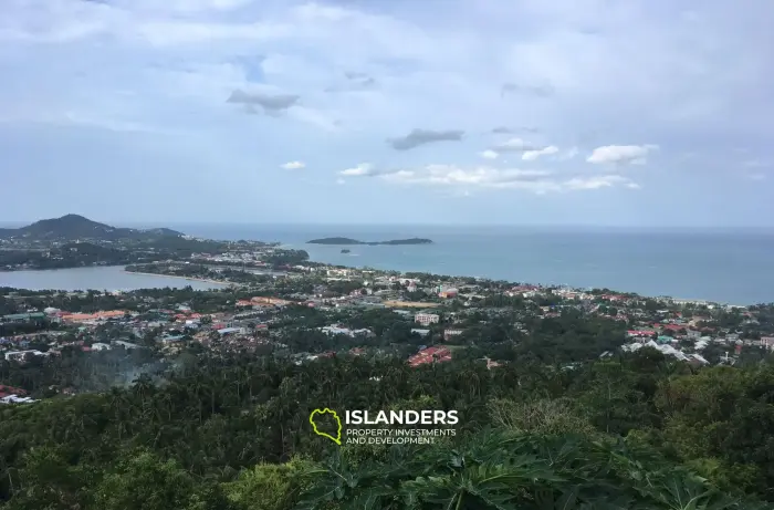 Chaweng Hill Terrain avec vue mer