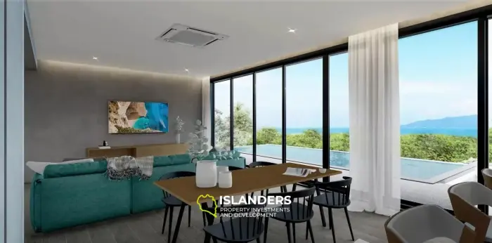 וילה 3 חדרי שינה למכירה בוילת S CUBE Seaview Pool