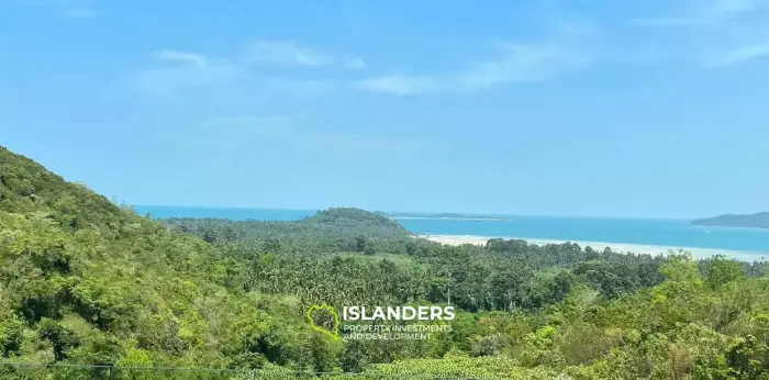Villa moderne de 3 chambres avec piscine et vue sur la mer à Taling Ngam