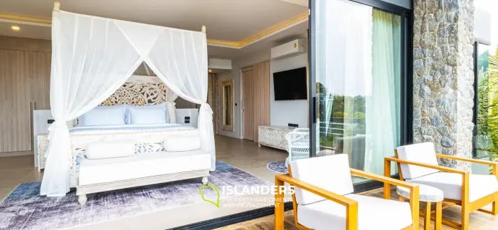 One-of-a-Kind 5BR Premiere Seaview Villa in Chaweng
