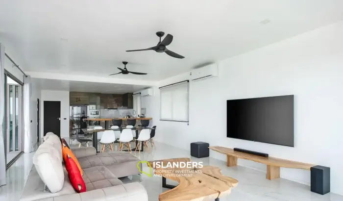 New Villa 5 Bedrooms in Bophut with Sea Views for Sale