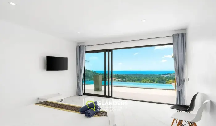 New Villa 5 Bedrooms in Bophut with Sea Views for Sale