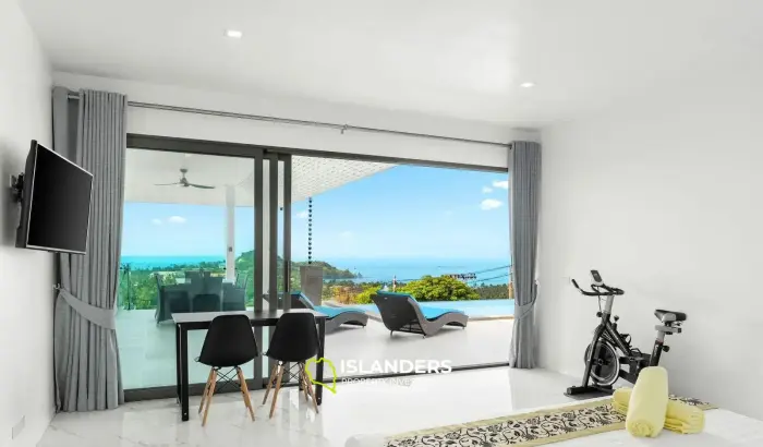 New Villa 5 Bedrooms in Bophut with Sea Views for Sale