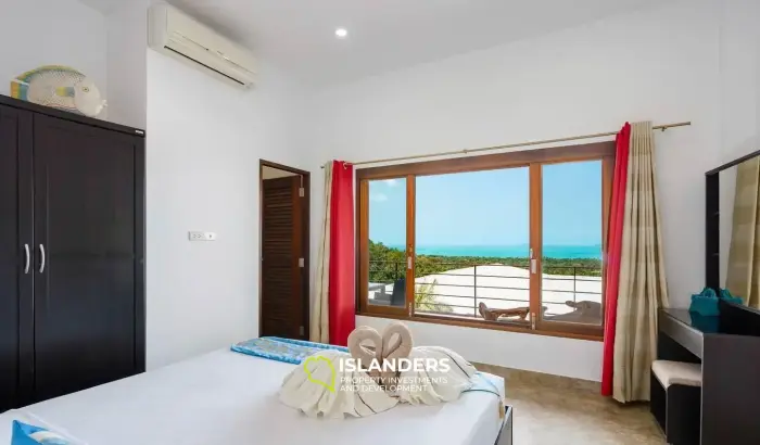 5 Bedrooms Pool Villa for Sale With 180 Degree Seaview in Bophut