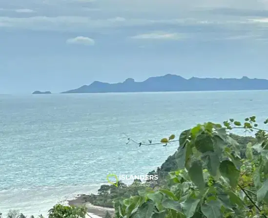 Le plus beau terrain avec vue imprenable sur la mer à Samui