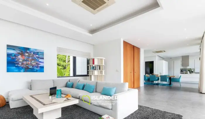 Luxueuse villa de 4 chambres dans les collines calmes de Maenam