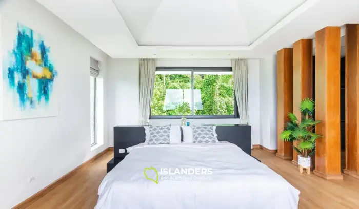 Luxueuse villa de 4 chambres dans les collines calmes de Maenam