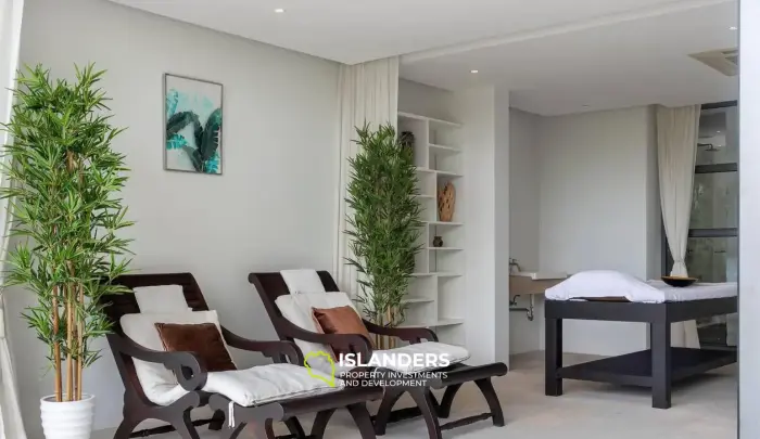 Luxueuse villa de 4 chambres dans les collines calmes de Maenam