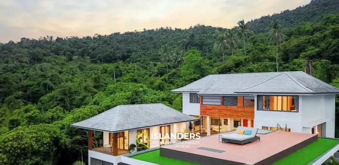 Luxueuse villa de 4 chambres dans les collines calmes de Maenam