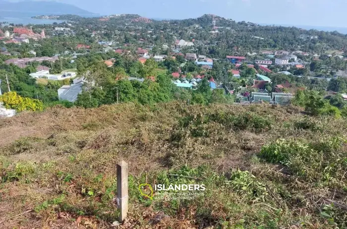 3.084 m². Grundstück mit Meerblick in Phai Leam zu verkaufen