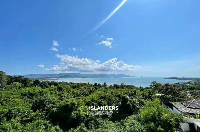 792 SQM Sea View Land in Plai Laem for Sale