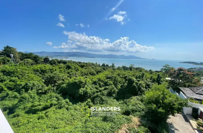 792 SQM Sea View Land in Plai Laem for Sale