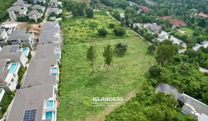 Terreno con vista al mar de 12 Rai en venta en Bo Phut