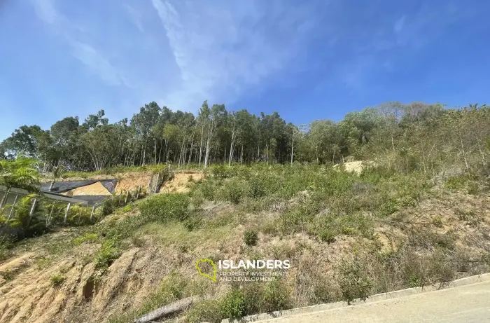 Terreno de 800 m2 con vistas al mar en venta en Bophut