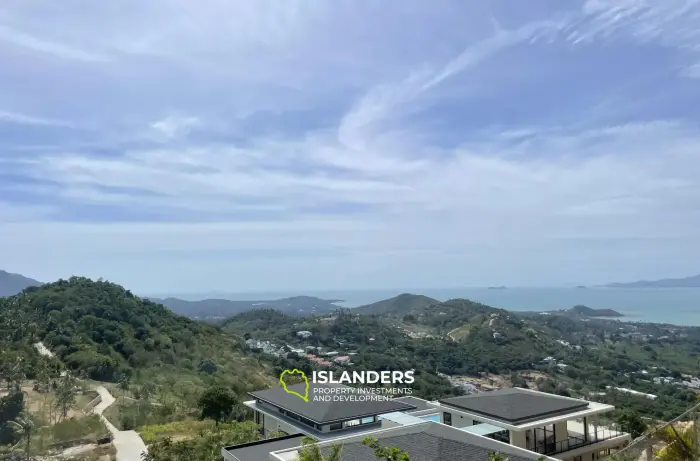 Terreno de 800 m2 con vistas al mar en venta en Bophut